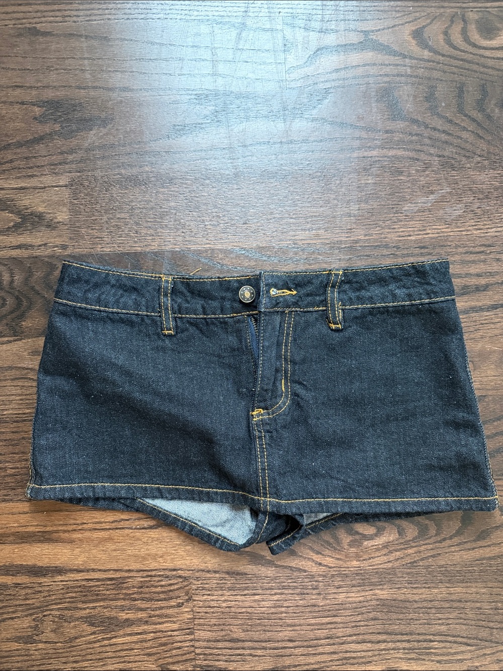 Lioness Dark Blue Denim Jean Skort